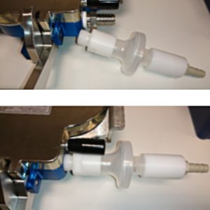 Adapter for inhaler testing - Threaded Adapter NGI-SF