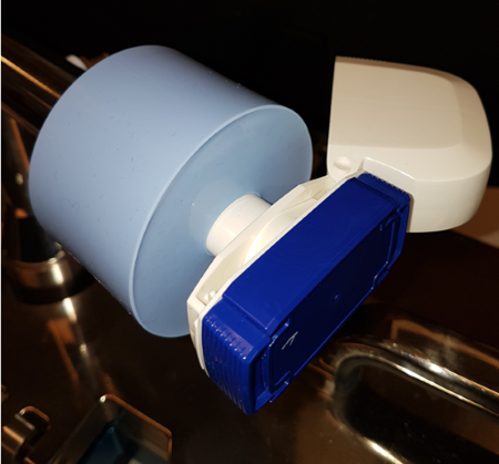 ICOcap Mouthpiece Adapter IP blue